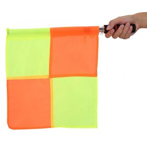 2PCS Fútbol Bandera de árbitro