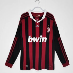 AC Milan 2009-10 Camiseta local de manga larga