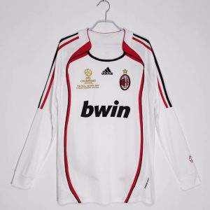 AC Milan 2006-07 Camiseta visitante de manga larga