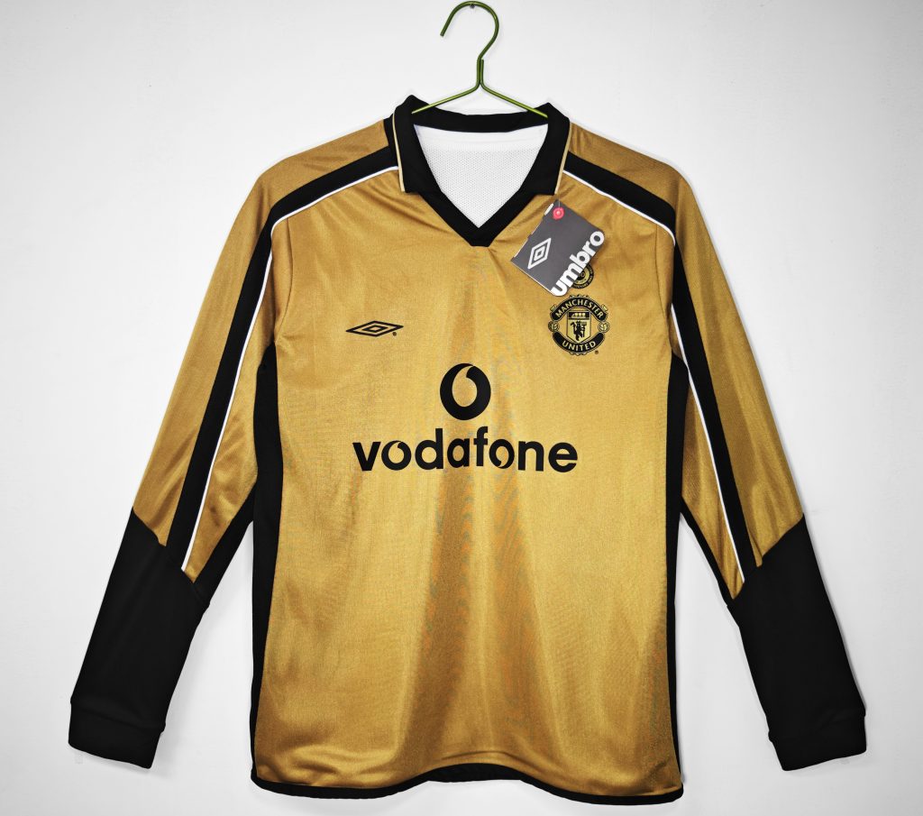 Manchester United 2001-02 centennial edition Camiseta de manga larga