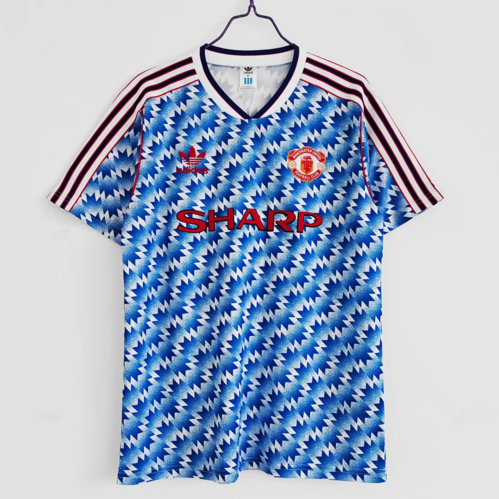Manchester United 1990-92 Camiseta visitante