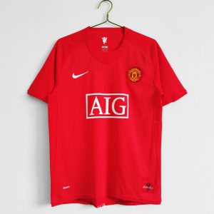 Manchester United 2007-08 Camiseta local