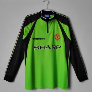 Manchester United 1998-99 Local Camiseta de portero de manga larga