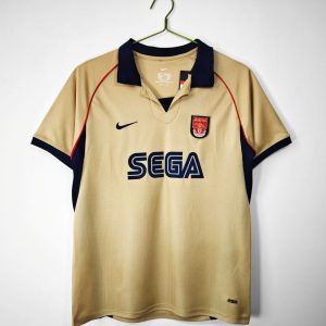 Arsenal 2001-02 Camiseta visitante
