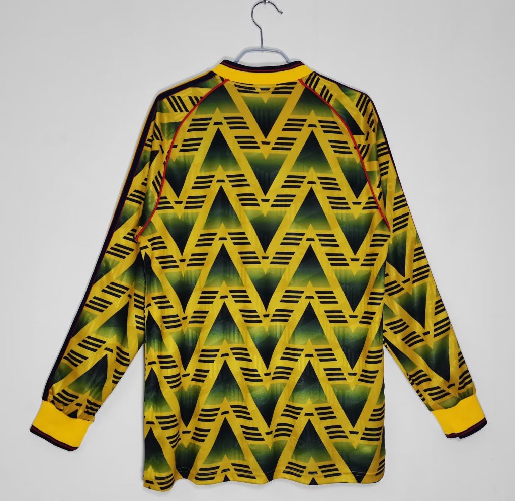 Arsenal 1991-93 Camiseta visitante de manga larga