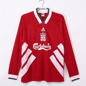 Liverpool 1993-95 Camiseta local de manga larga