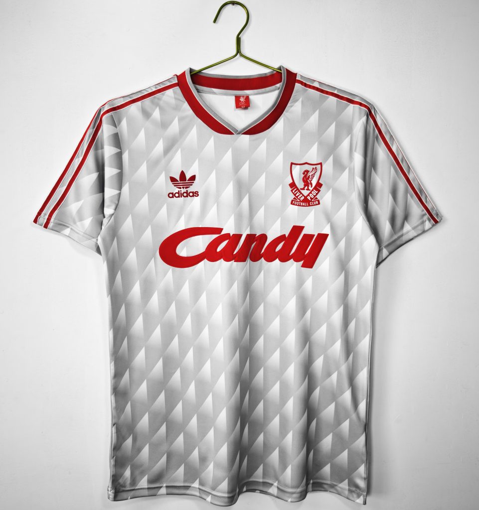 Liverpool 1989-91 Camiseta visitante