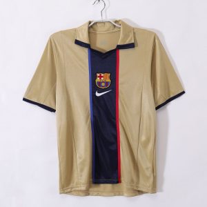 Barcelona 2001-02 Camiseta visitante