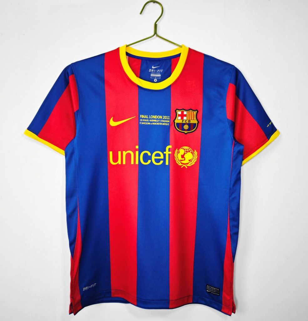 Barcelona 2010-11 Camiseta local