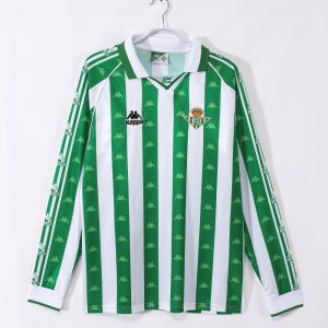 Real Betis 1995-97 Camiseta local de manga larga