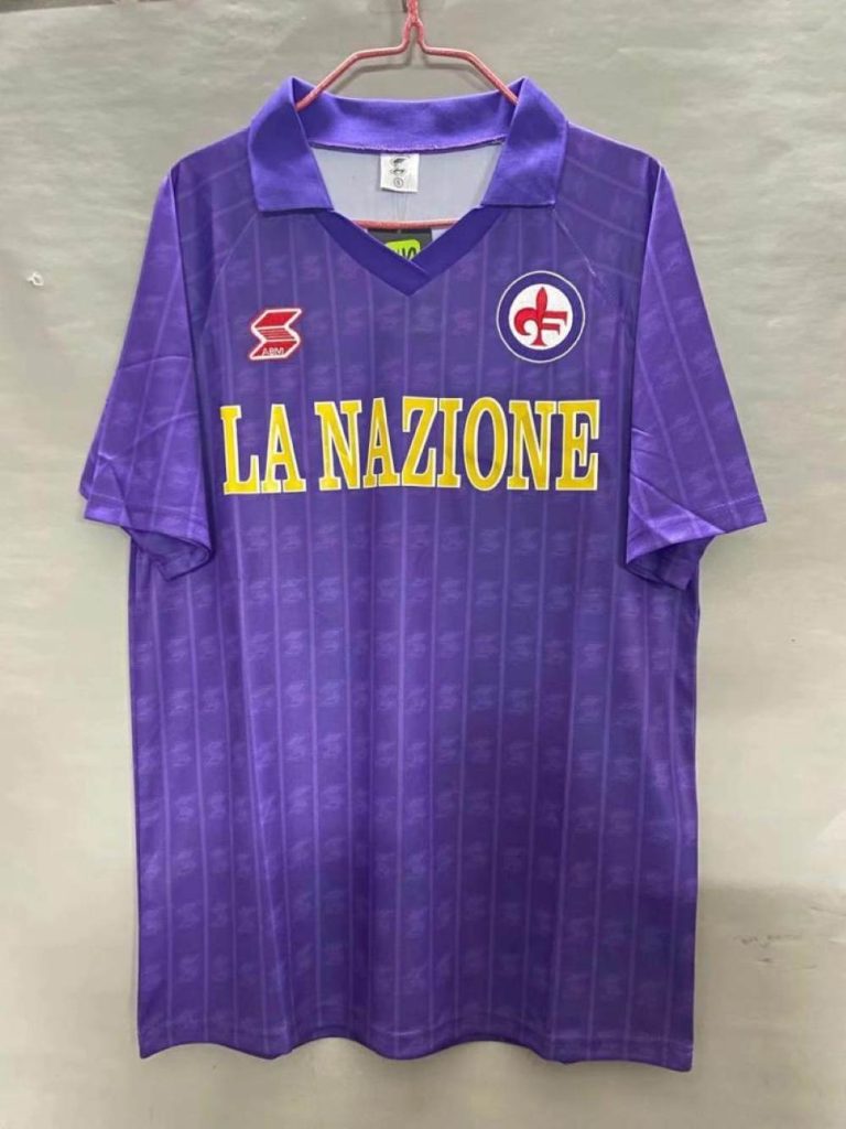 Fiorentina 1989-90 Camiseta local