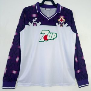 Fiorentina 1992-93 Camiseta visitante de manga larga