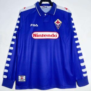 Fiorentina 1998-99 Camiseta local de manga larga