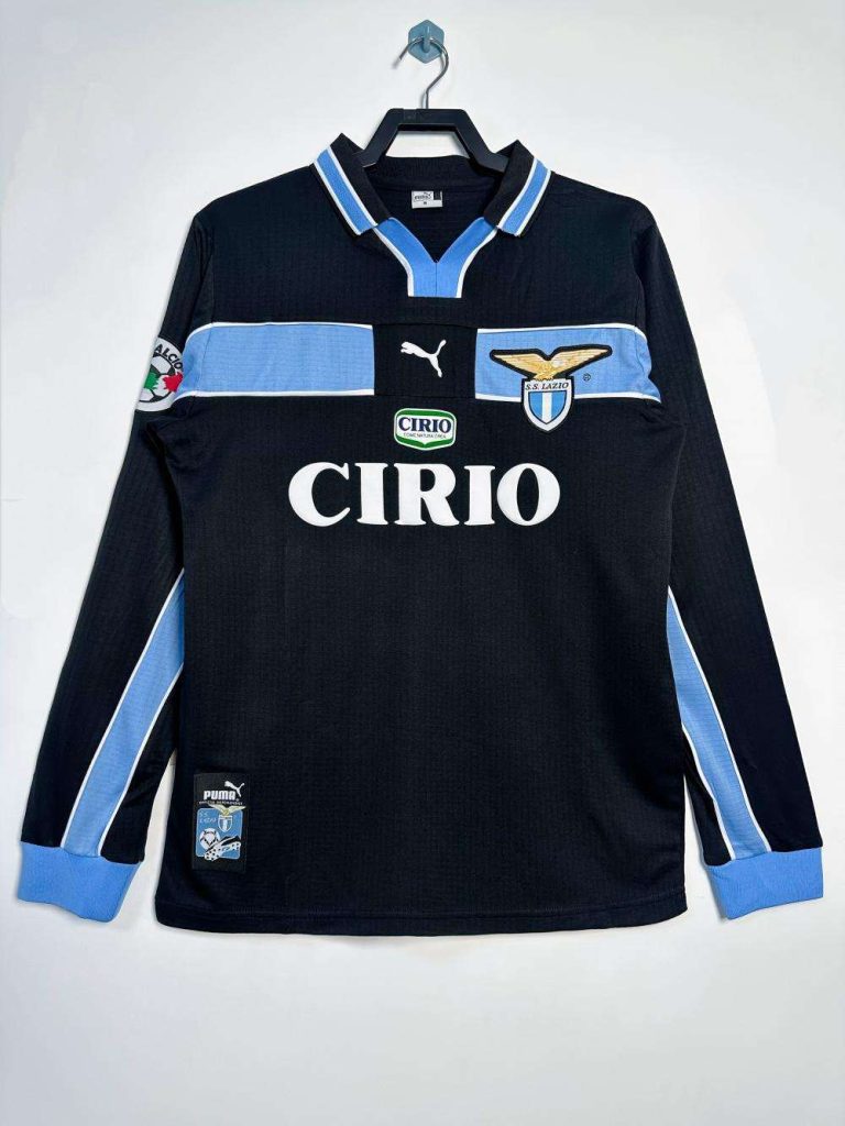 Lazio 1998-99 Camiseta visitante de manga larga