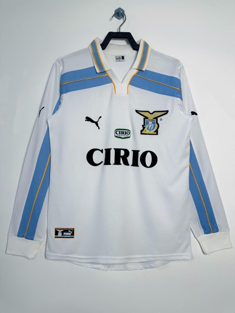 Lazio 1999-00 Tercera camiseta de manga larga