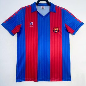 Barcelona 1989-92 Camiseta local