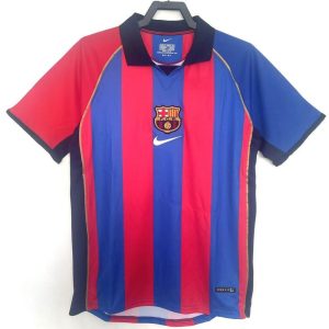 Barcelona 2001-02 Camiseta local