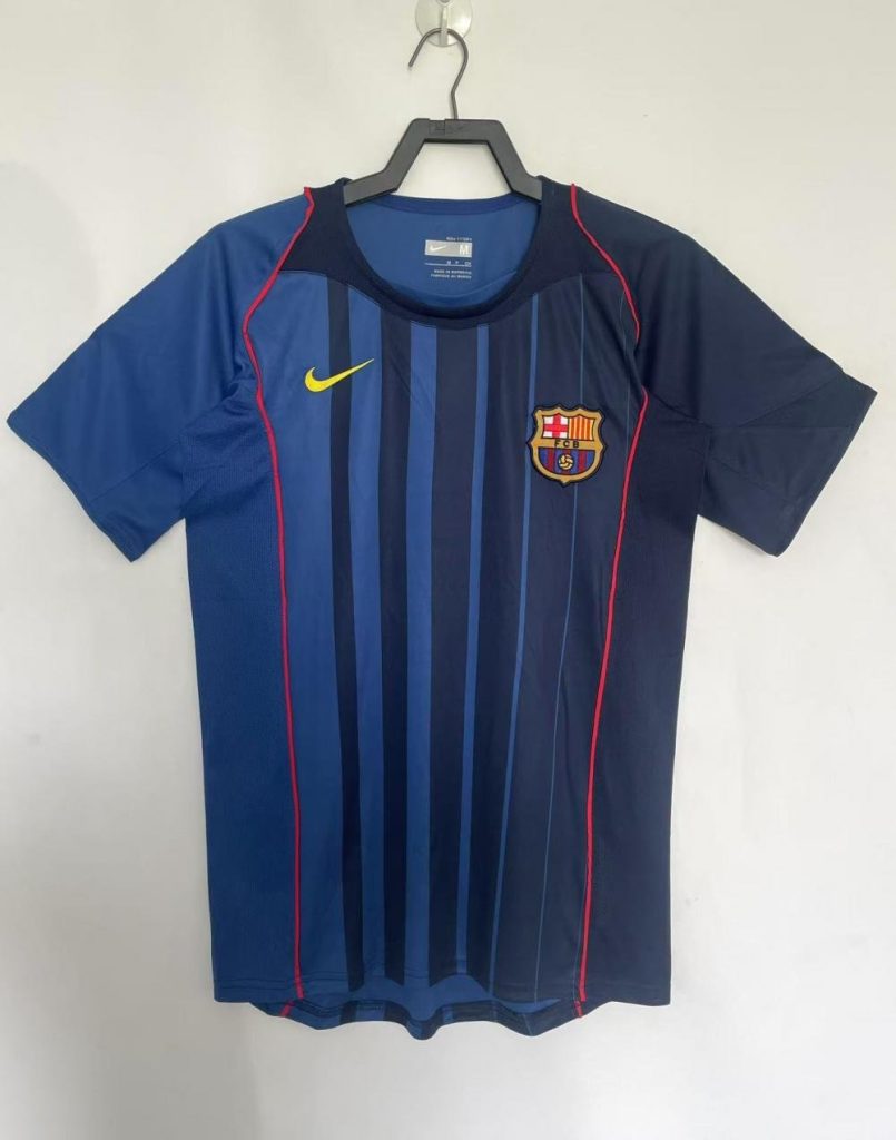 Barcelona 2004-05 Camiseta visitante