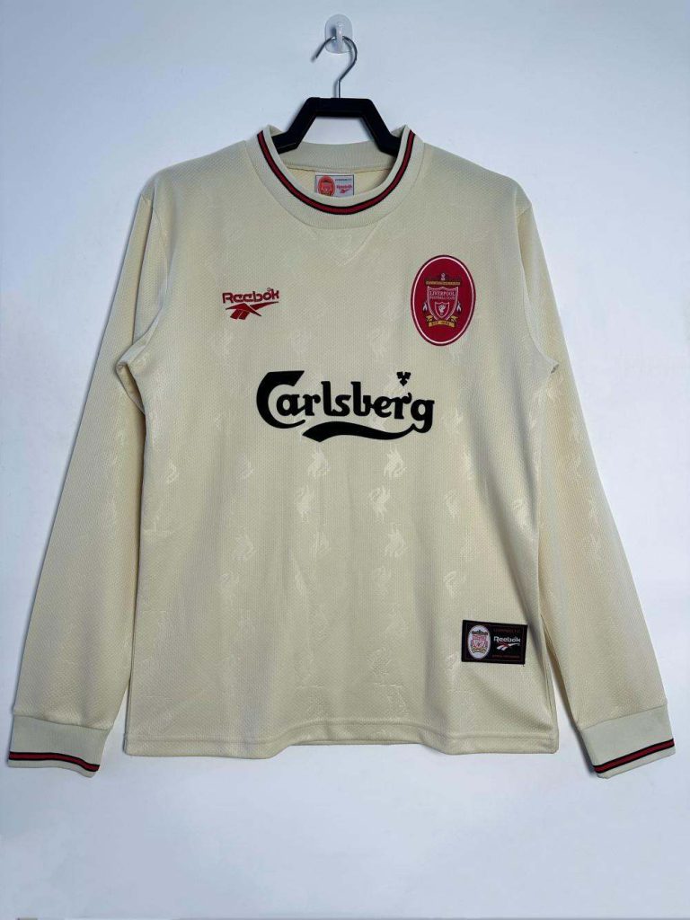 Liverpool 1996-97 Camiseta visitante de manga larga
