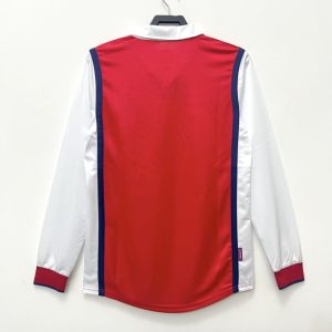 Arsenal 1998-99 Camiseta local de manga larga