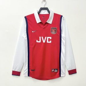 Arsenal 1998-99 Camiseta local de manga larga