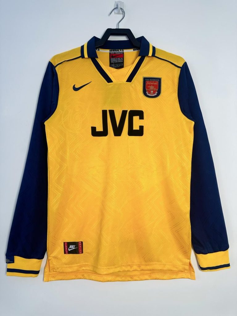 Arsenal 1996-97 Camiseta visitante de manga larga