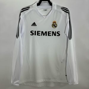 Real Madrid 2005-06 Camiseta local de manga larga