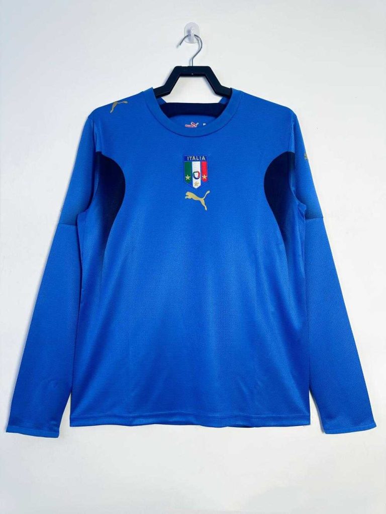Italia 2006 Camiseta local de manga larga
