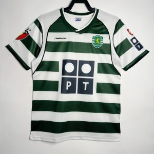 Sporting CP Lisbon 2001-03 Camiseta local