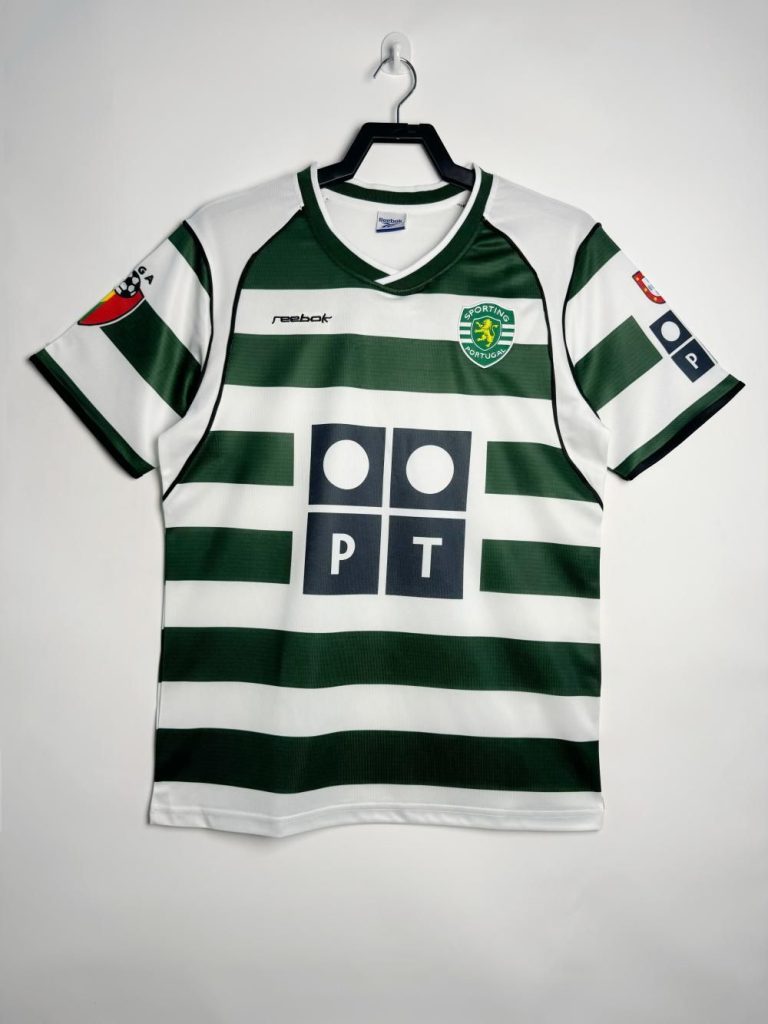 Sporting CP Lisbon 2001-03 Camiseta local