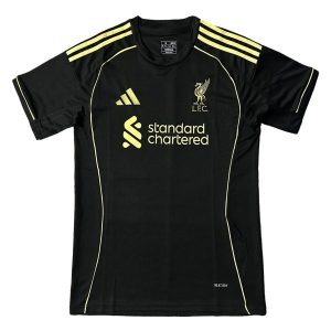 Liverpool 2025-26 Black Camiseta
