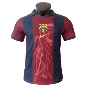 Retro Barcelona 2025 Travis Scott Cactus Jack Camiseta versión jugador