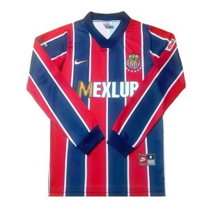 Chivas Guadalajara 1997-98 Camiseta visitante de manga larga
