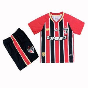 niños São Paulo 2025-26 Visitante Kit