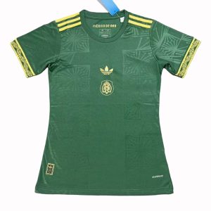 Mujer México 2025 Gold Camiseta Green