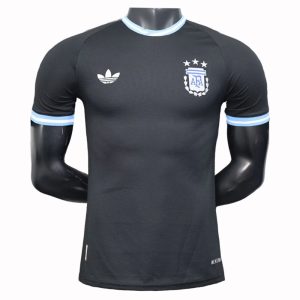 Argentina 2025 Black Camiseta versión jugador