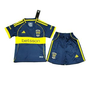niños Boca Juniors 2025-26 Local Kit