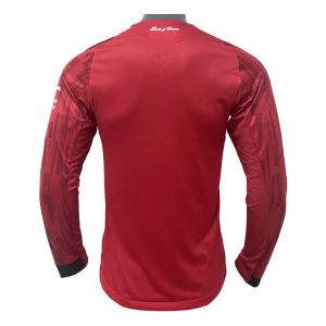 Manchester United 2025-26 Camiseta local versión jugador de manga larga