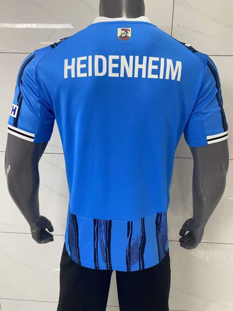 Heidenheim 2025-26 Camiseta visitante versión jugador