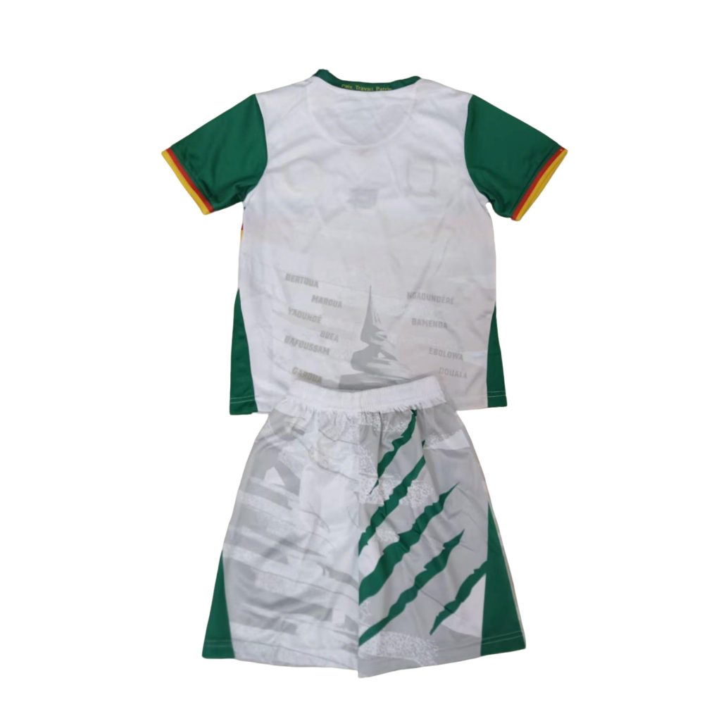 niños Camerún 2025-26 Visitante Kit