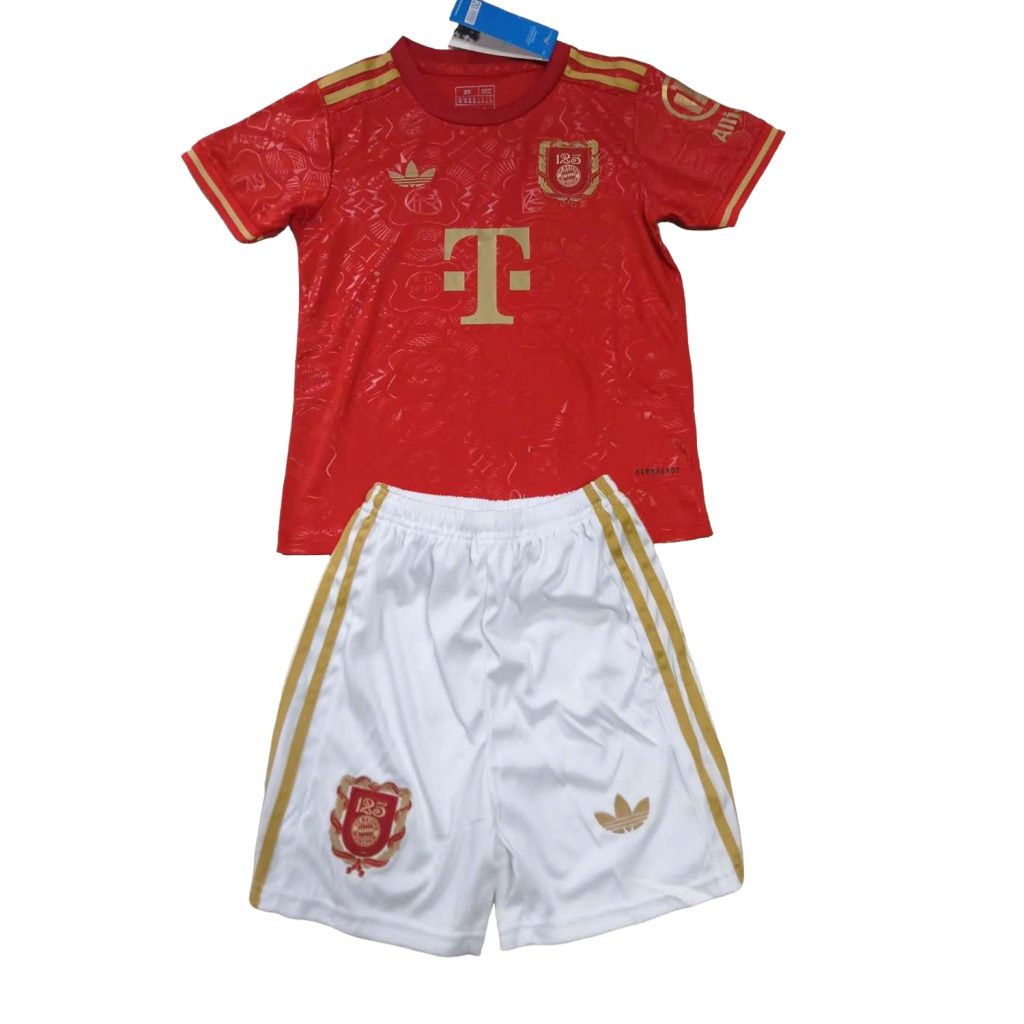 niños Bayern Munich 125th Anniversary Kit