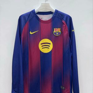 Barcelona 2025-26 Camiseta local de manga larga