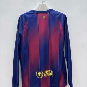 Barcelona 2025-26 Camiseta local de manga larga