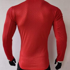 Portugal 2025 Camiseta local versión jugador de manga larga