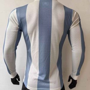 Argentina 2025-26 Camiseta local versión jugador de manga larga