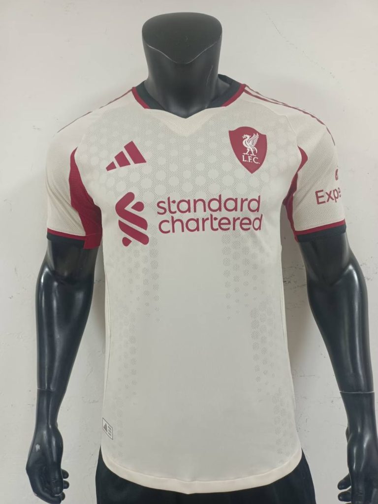 Liverpool 2025-26 Camiseta visitante versión jugador