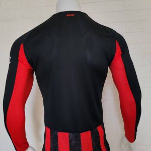 AC Milan 2025-26 Camiseta local versión jugador de manga larga