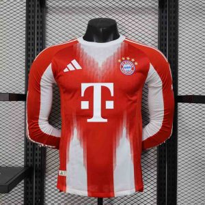 Bayern Munich 2025-26 Camiseta local versión jugador de manga larga