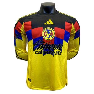 Club América 2025-26 Camiseta local versión jugador de manga larga
