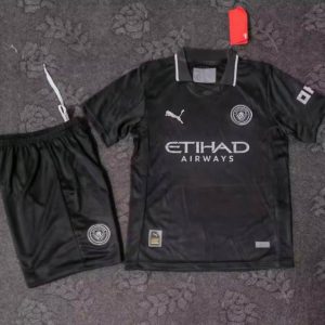 niños Manchester City 2025-26 Visitante Kit